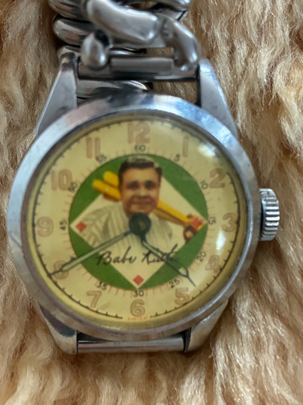 Vintage BABE RUTH Wristwatch